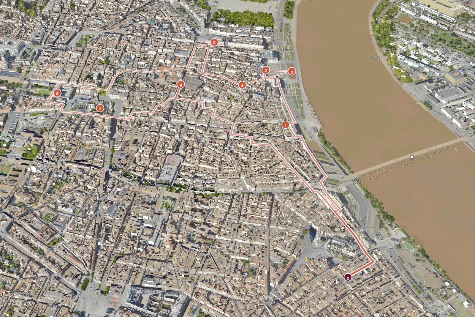 Préparer son séjour à Bordeaux : survolez la ville en 3D avant d'arriver